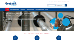 Desktop Screenshot of goatmilkpowder.com